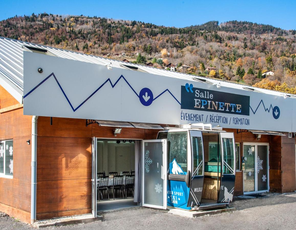 L'Epinette - Gite De Groupe Et Salle De Reception Allevard Eksteriør bilde