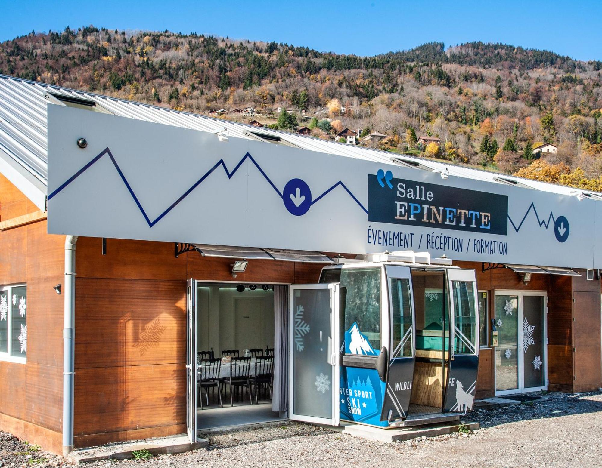 L'Epinette - Gite De Groupe Et Salle De Reception Allevard Eksteriør bilde